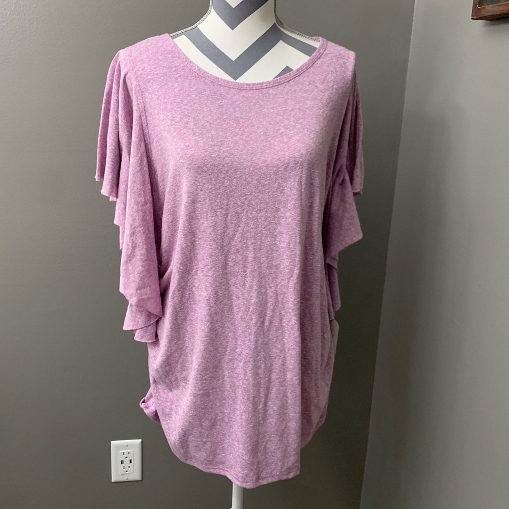 Maternity Ruffle Top XL